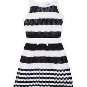Janie and Jack Striped dress. Mint condition worn 1x size 7 but fits like 9